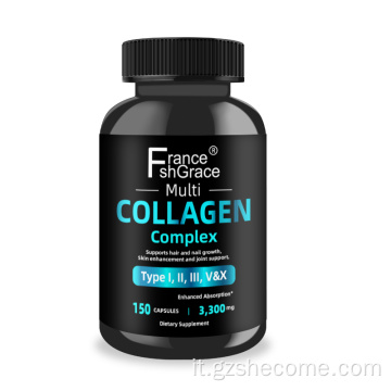 Collagene Supplement articolazioni per la pelle capsule di collagene per la pelle